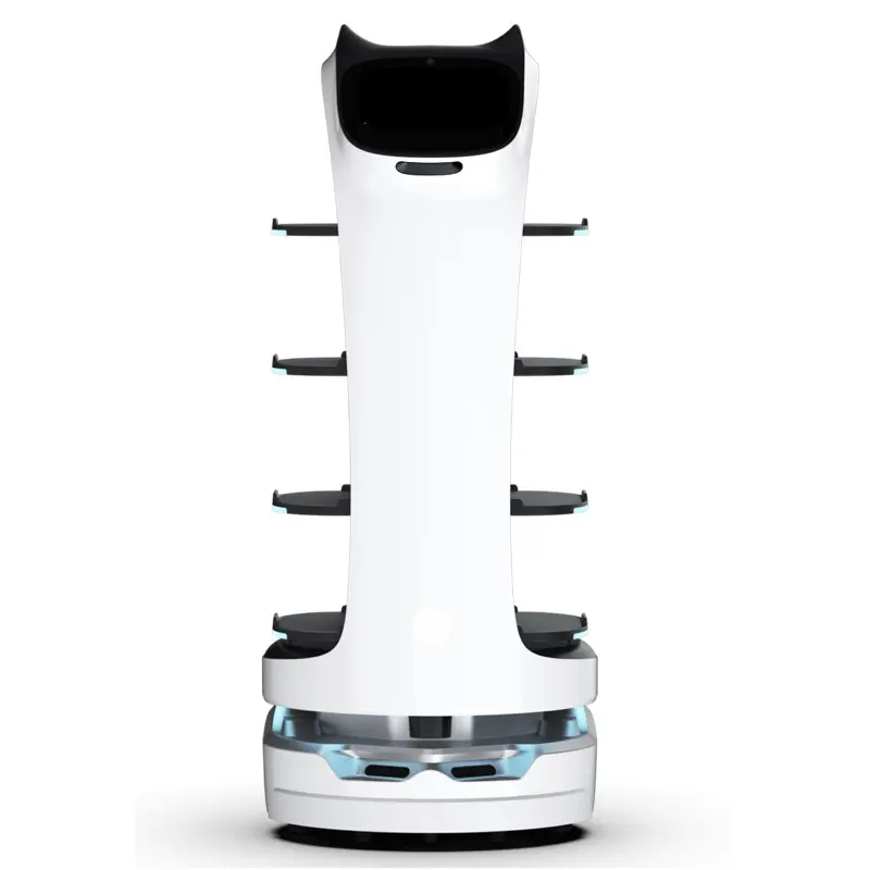 delivery shelves food computer control robot remote control p1