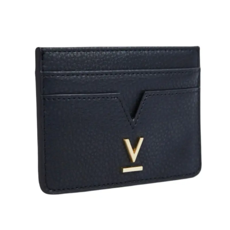 bamboo vegetarian leather credt card holder 19a